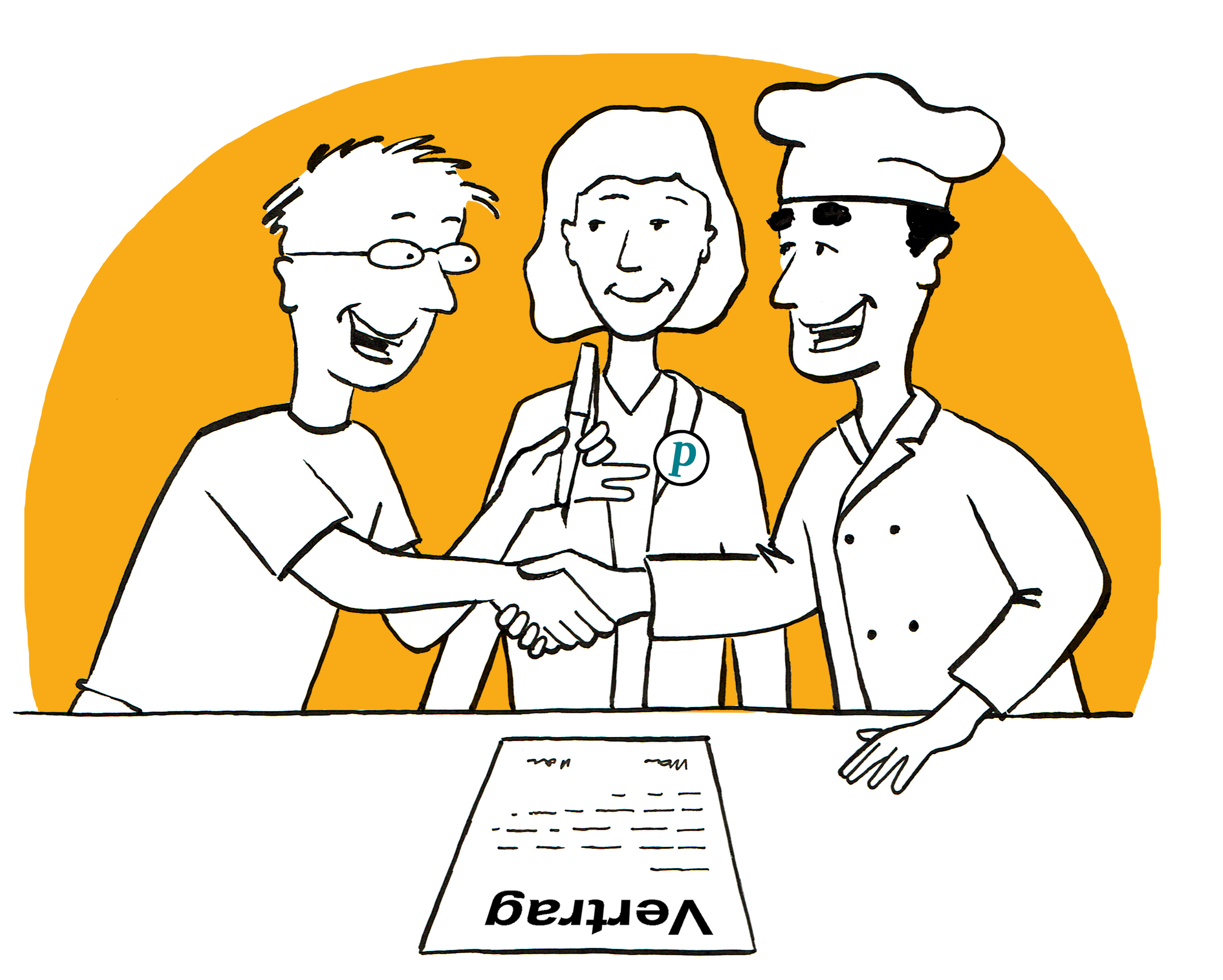 Stiftung Profil Vertrag Comic